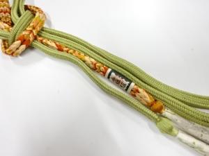 未使用品　正絹　手組帯締め